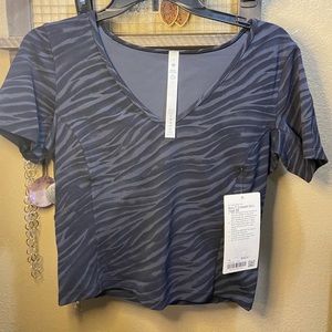 Lululemon Nulu cropped slim yoga SS